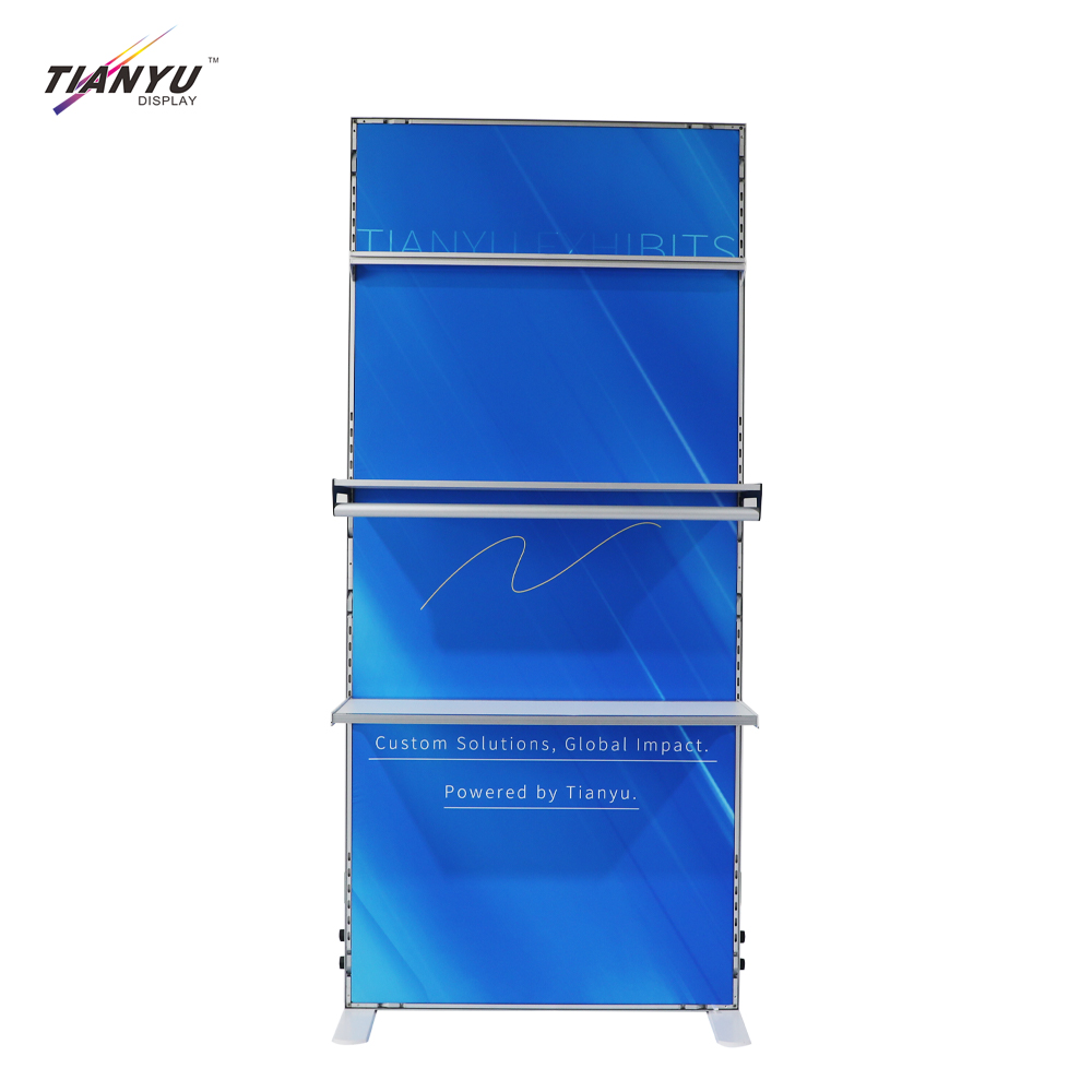 TIANYU New System Trade Show Display Advertising Light Boxes Exhibition Booth