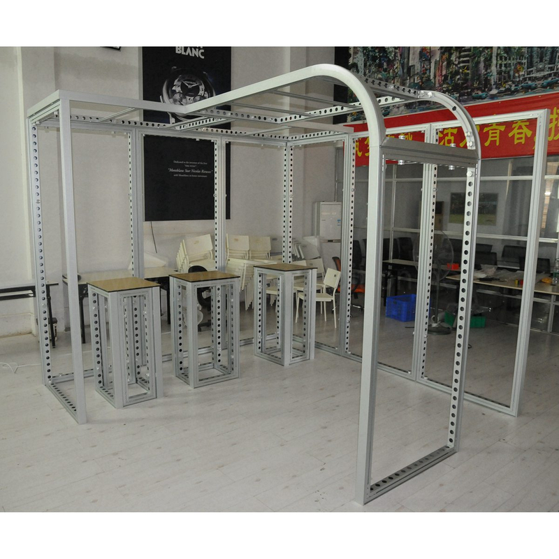 Custom Aluminum Frame 10x10 Trade Show Creative Exhibition Booth Design