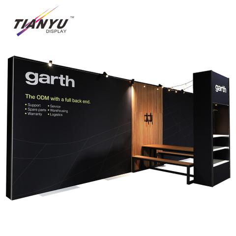 Tianyu Recycle M System Aluminum Modular Exhibition Display Stand Trade Show Booth