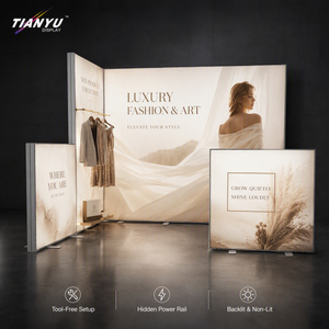 Custom Modular Lightbox Booth System For Events And Retail TIANYU