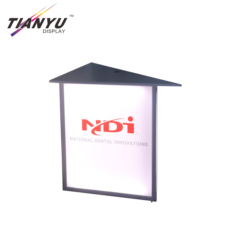 Portable New Product Ideas Aluminum Textile Fabric Light Box