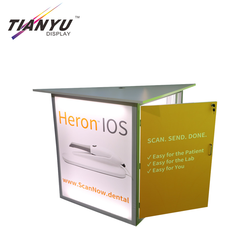 Portable New Product Ideas Aluminum Textile Fabric Light Box