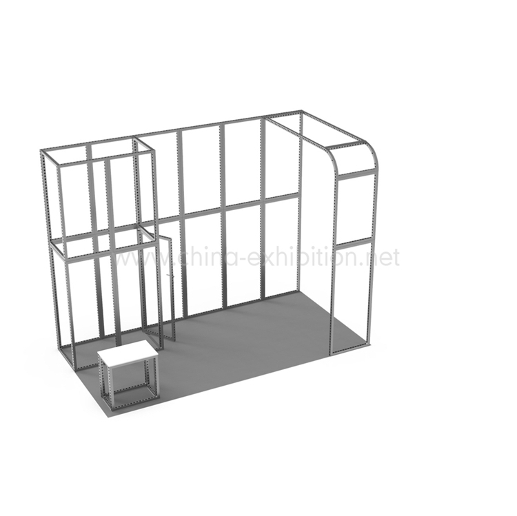  portable trade show equipment 10x20 or 20x20 exhibit booth stands