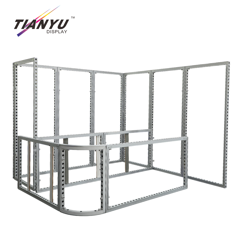 Tianyu Exhibition Stand 3d Models Expo Booth Design Recycle Tension Fabric Portable Trade Show Booth 