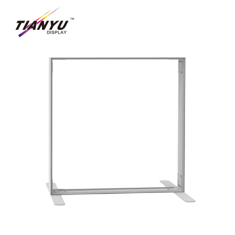 TIANYU Box Advertising Aluminum Profile Led Strip Light Aluminium Aquarium Frame Decoration Portable Trade Show Display Counter