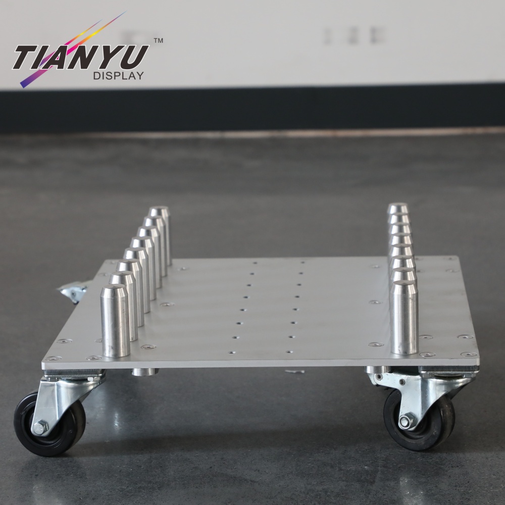 Modular M Frame Transport Cart Non Slip Stacking Design 8 Frames Capacity