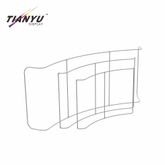 Heavy Duty Arch Custom Size Tension Fabric Pillowtop Backdrop Stand