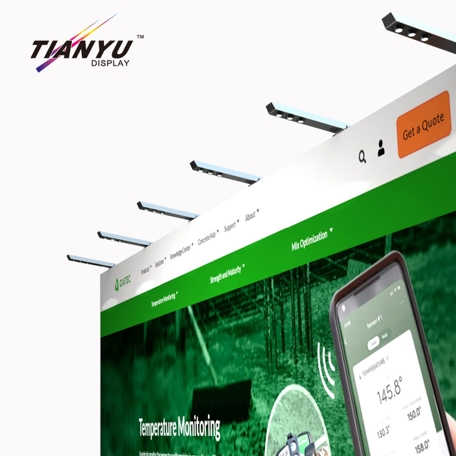 One Remote Multi-light Control Smart Spotlight, 2.4G Group Control, for Large Area Booth Display