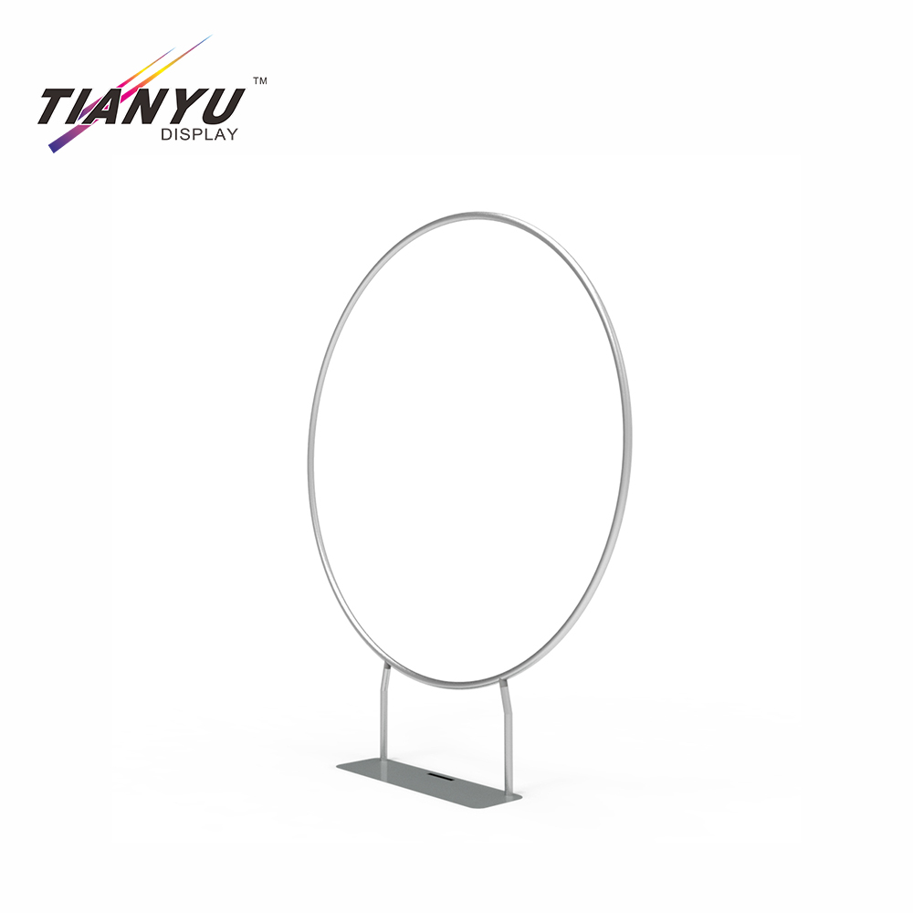 Aluminum Frame Tension Fabric Display Backdrops Tension Fabric Fair Pop Up Lightweight Display Booth
