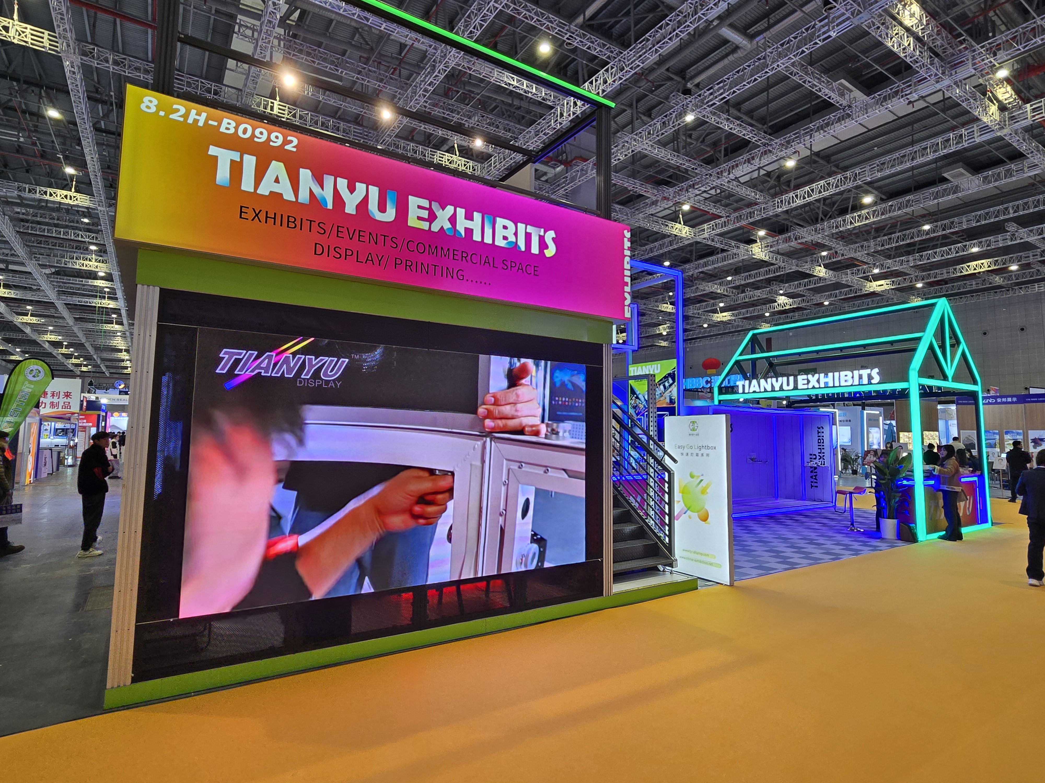 Elevate Your Display with Our Luminous System