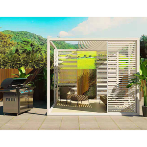 8 X 12 12X20 8X8 Patio Pvc Sunroom S Living Deck With Pergola Backyard 10X12 Aluminum party Club Grill Gazebo