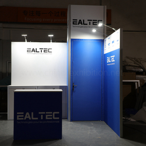 China customized aluminum modular 3x3 exhibition booth for trading