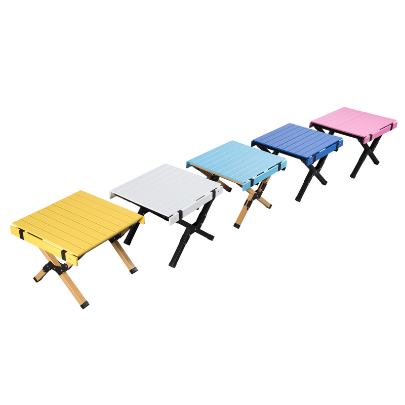 Tianyu Aluminum Or Wooden Portable Wine Outdoor Folding Picnic Table Folding Camp Kitchen