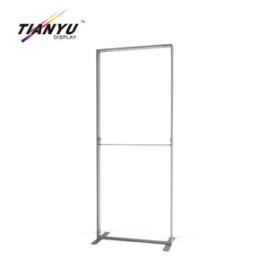 TIANYU Custom Fabric Trade Show Display Event Booth Collapsible ultra Slim Led Light Box Double Sided Aluminiu Frame