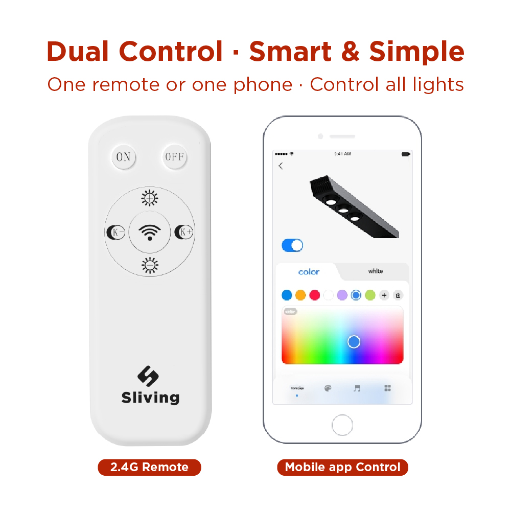 Linkable Modular Spotlight, DC 24V, Slide-in Base Tool-free Installation, for Trade Show Booth