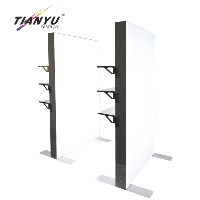 Tianyu Hot Sale Rectangle Aluminum Profile for Advertising Light Boxes with Shelves