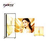 TIANYU Frame Aluminium Frames Strip Profile Outdoor Led Light Box Portable Trade Show Booth Display