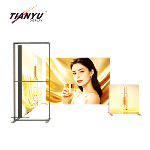 TIANYU Frame Aluminium Frames Strip Profile Outdoor Led Light Box Portable Trade Show Booth Display
