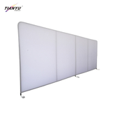 TIANYU Steel Tension X 7.5 Round Backdrop Rotry Advertising Polyester Fabric Material Tripod Banner Stand