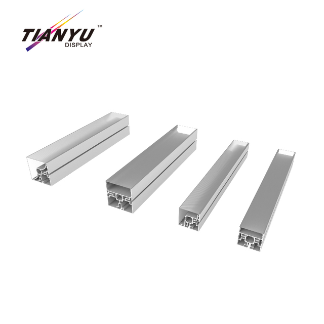 TIANYU Trade Show Display Entrance Sign Stand Event Aluminium Exhibition Tent Frames Aluminum Profile Led Profiles
